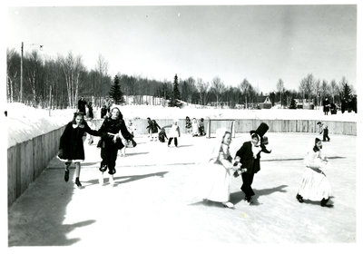 Outdoor Skating Party in Terrace Bay