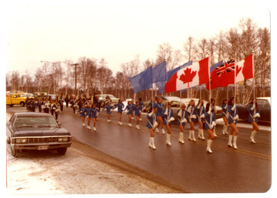 Parade on the Highway through Terrace Bay