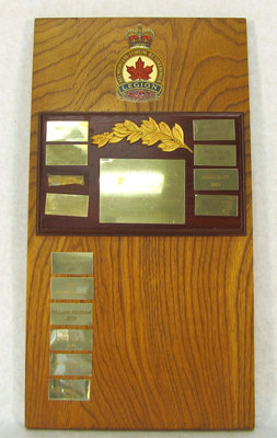 Legion Plaque