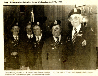 Ladies Legion Auxiliary Branch 223