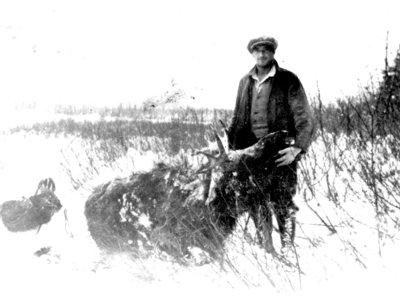 History Pictures of One of the First Residents in Terrace Bay