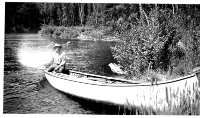 History Pictures of One of the First Residents in Terrace Bay