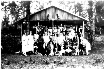 History Pictures of One of the First Residents in Terrace Bay