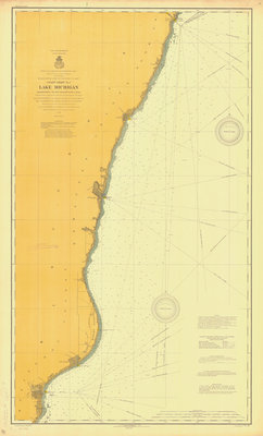 Lake Michigan Coastal Chart No. 1 (Manitowoc to Sturgeon Bay Canal)