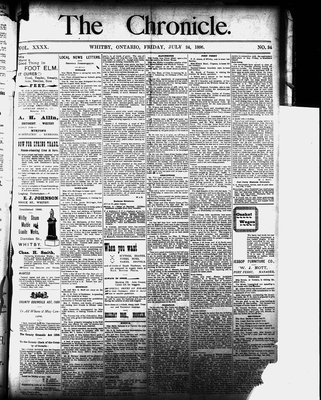 Whitby Chronicle, 24 Jul 1896