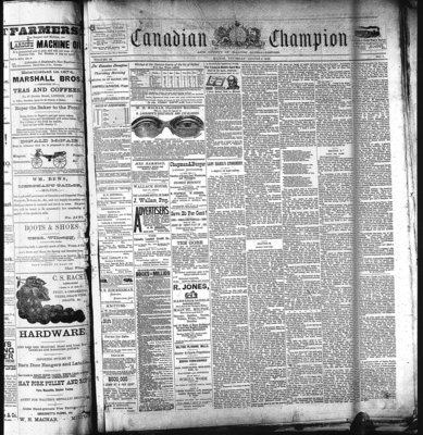 Canadian Statesman, 5 Aug 1886