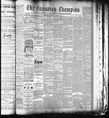 Canadian Statesman, 3 Mar 1887