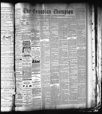 Canadian Statesman, 7 Apr 1887