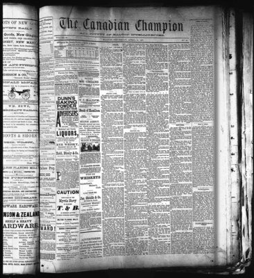 Canadian Statesman, 14 Apr 1887