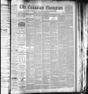 Canadian Statesman, 6 Oct 1887