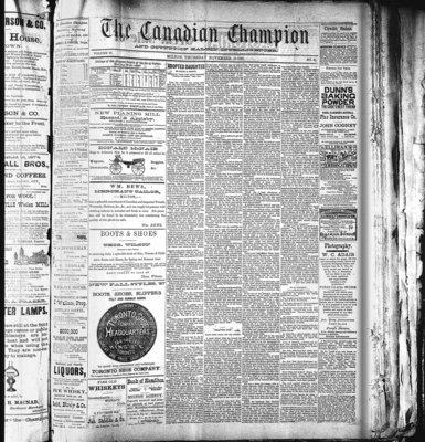 Canadian Statesman, 10 Nov 1887