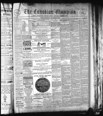 Canadian Statesman, 24 Nov 1887