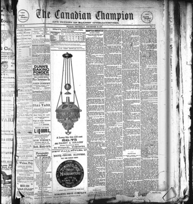 Canadian Statesman, 22 Dec 1887