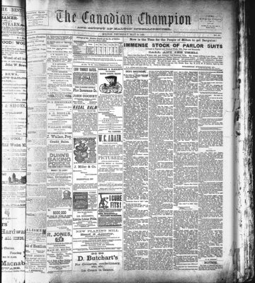 Canadian Statesman, 31 May 1888