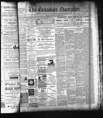 Canadian Statesman, 4 Oct 1888