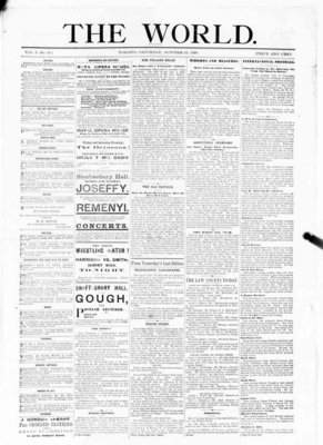 Toronto World, 23 Oct 1880