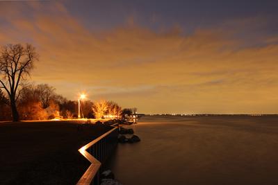 Sunset on Lake St Clair