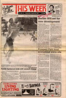 Halton Hills This Week (Georgetown, ON), 26 Aug 1992