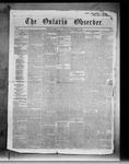 Ontario Observer, 12 Dec 1857