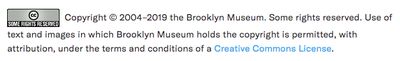 Brooklyn Museum goes CC!