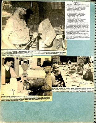 Auburn Community Events 1976-1981