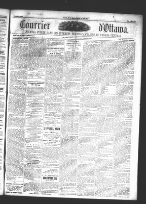 Le Courrier d'Ottawa, 19 Jun 1861