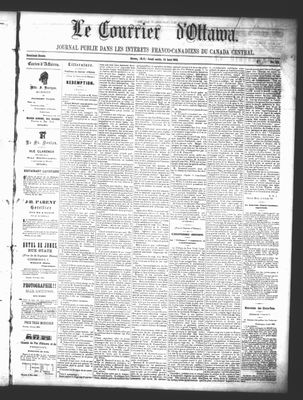 Le Courrier d'Ottawa, 14 Aug 1862