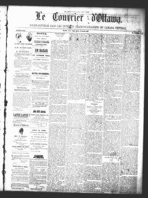 Le Courrier d'Ottawa, 16 Oct 1862