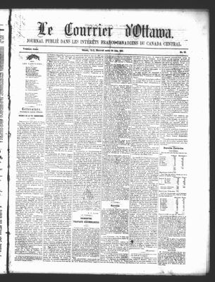 Le Courrier d'Ottawa, 24 Jun 1863