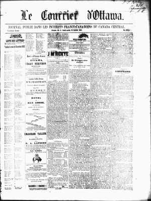 Le Courrier d'Ottawa, 14 Jan 1864