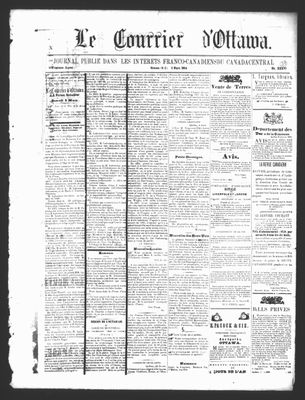 Le Courrier d'Ottawa, 5 Mar 1864