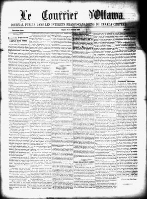 Le Courrier d'Ottawa, 26 Aug 1864