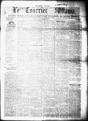 Le Courrier d'Ottawa, 4 Nov 1864