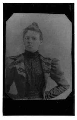 Hattie Gordon, ca.1890's.  Cavendish, P.E.I.