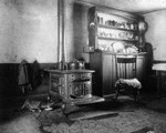 Old Cavendish kitchen, ca.1895.  Cavendish, P.E.I.