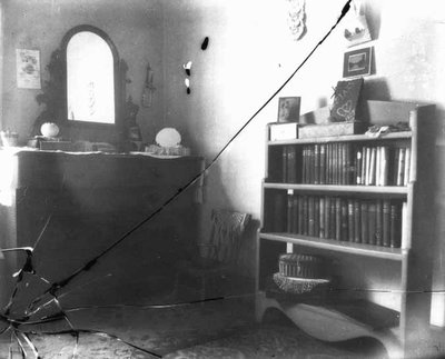 Lucy Maud Montgomery's room downstairs, ca.1900's.  Cavendish, P.E.I.