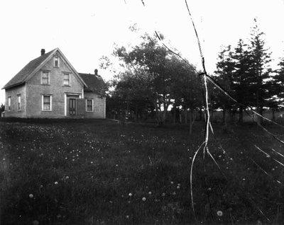 Baptist Parsonage.  Exterior view, ca.1890's.  Cavendish, P.E.I.