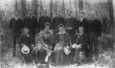 3rd year students, ca.1893-95.  Charlottetown, P.E.I.