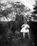 Grandmother MacNeill holding Edith MacNeill, with Uncle Leander & Murray MacNeill, ca.1900.  Cavendish, P.E.I.