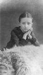 Lucy Maud Montgomery age 8, ca.1882.  Cavendish, P.E.I.