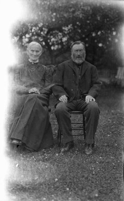 Ewan Macdonald's parents, sometime before Nov. 1914.  Bellevue? P.E.I.