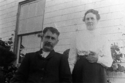 William & Tillie Houston, ca.1900.  Cavendish, P.E.I.