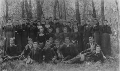 Class at Prince of Wales College, 1893-94,  Charlottetown, P.E.I.