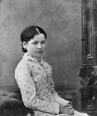 Lucy Maud Montgomery's mother as a child or possibly Lucy Maud Montgomery's aunt Emily Mcneill