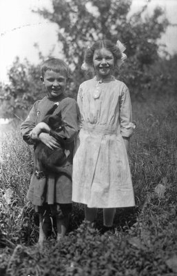 Donald Campbell & Alice Ramsey, ca.1900.  Park Corner, P.E.I.