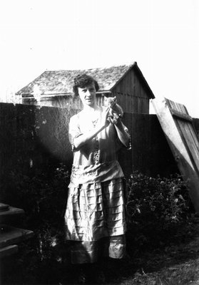 Lily Meyer, ca.1918. Leaskdale, ON.