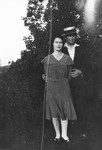 Chester & Luella Reid (wife), ca.1930's.  Norval, ON.