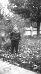 Stuart in the garden, Leaskdale, ON.