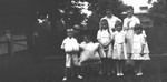 Stuart & Chester with Mary Beal and her children, ca.1920.  Toronto, ON.