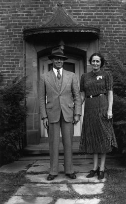 Evelyn & Dr. Mike Omdeis (?), ca.1930's.  Toronto, ON.